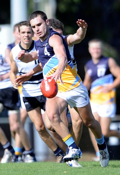 Image of Chisari on the field