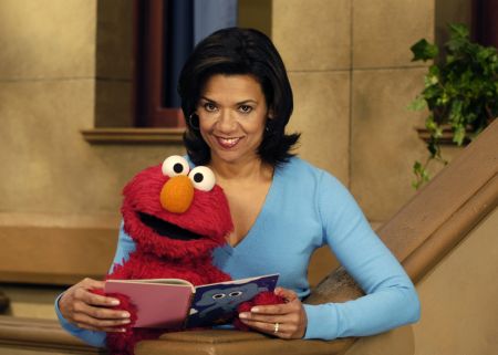 Maria and Elmo