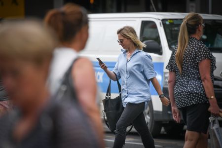 Pedestrian distraction