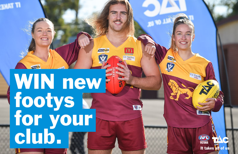 Win new footys for your club