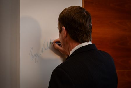 Minister for Roads Terry Mulder